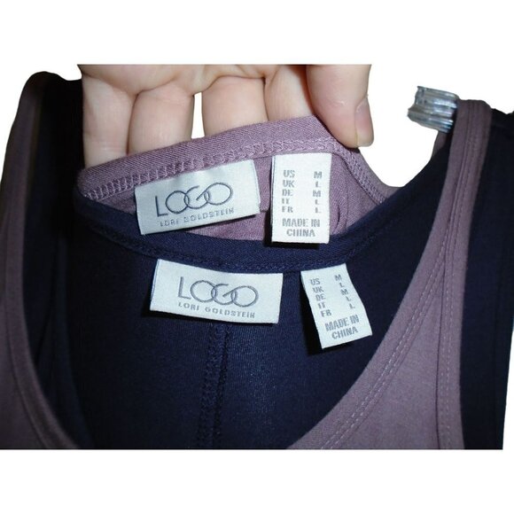 2 Pc Outfit ~ Tank and Dress Separates Included in Bundle ~ LOGO by Lori Goldste - Picture 3 of 6